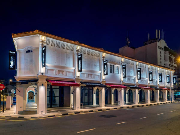 The Exterior Of Hutton Central Hotel By PHC