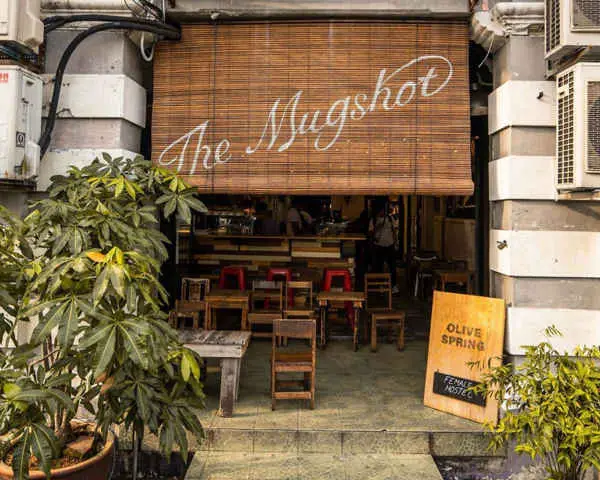 The Exterior Of The Mugshot Cafe Close To Love Lane