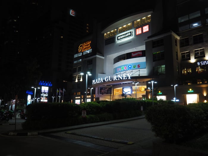 The Front Of Gurney Plaza Shopping Mall In Penang