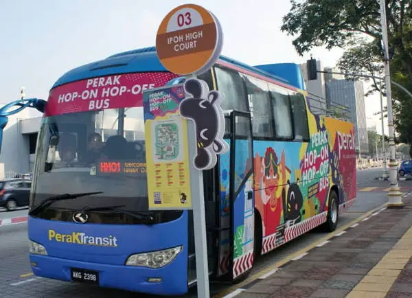 The Perak Hop-On Hop-Off Bus Is Only Available On Weekends In Ipoh