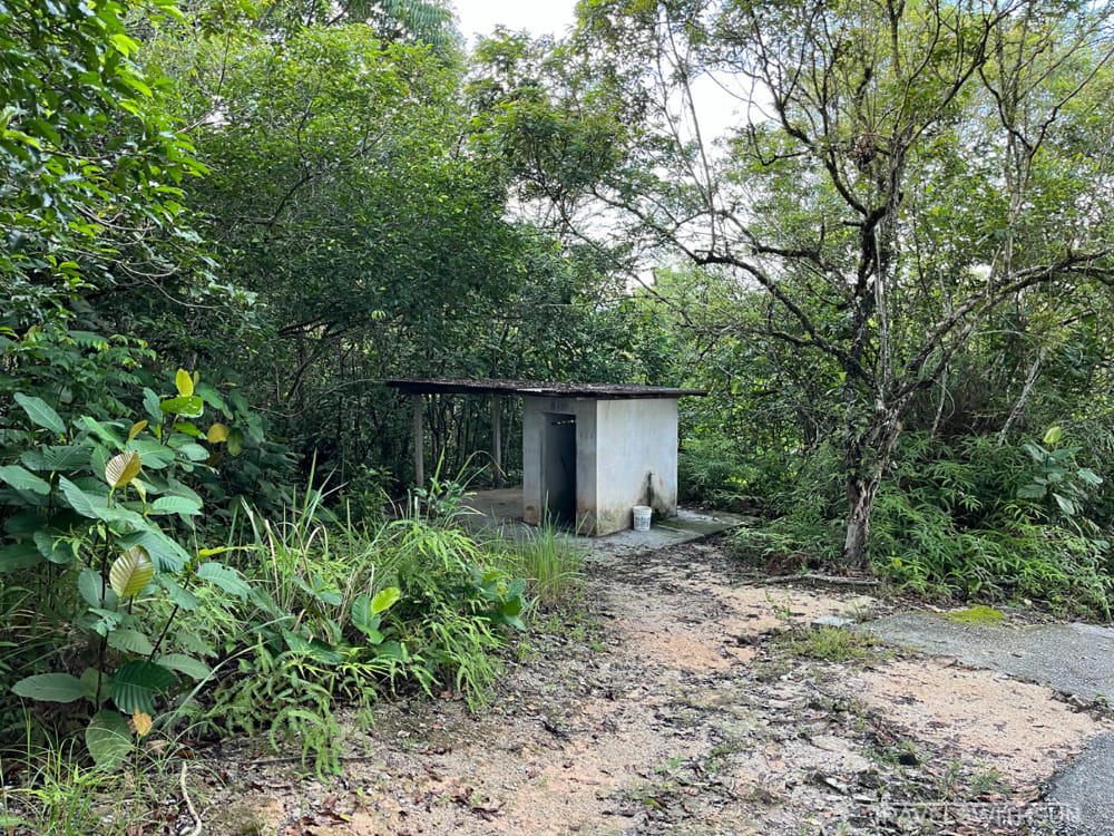Toilet Along Bangkong Hill Trek