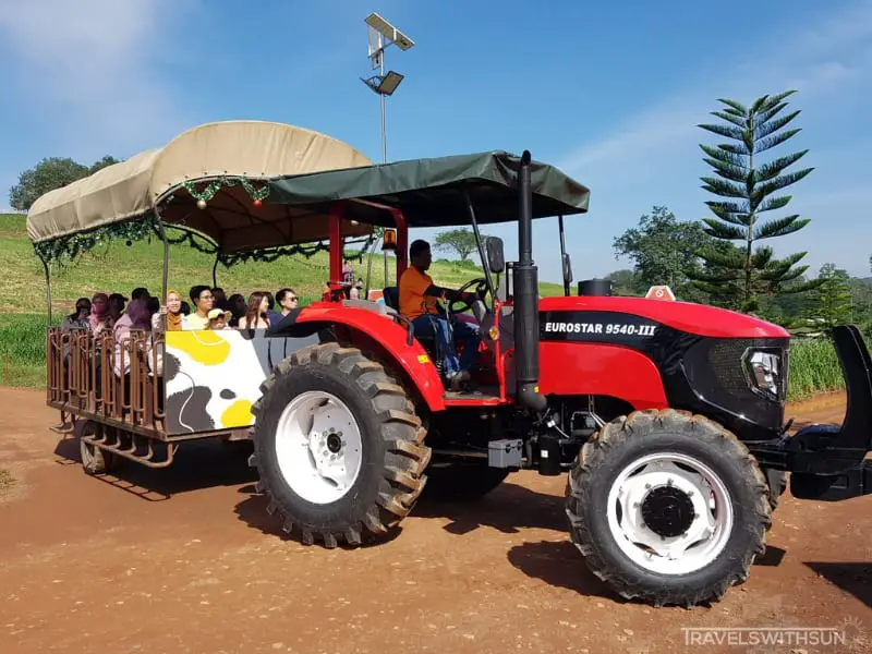 Tractor Ride At Farm Fresh UPM