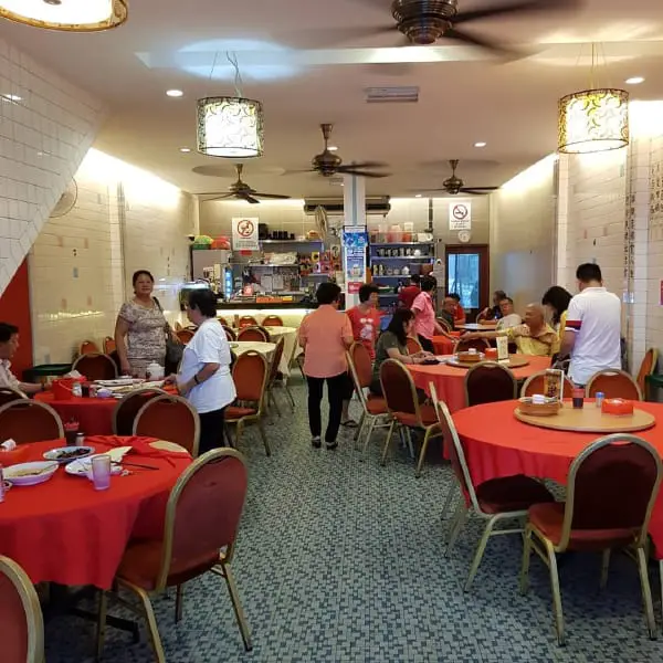Typical Chinese Restaurant Interior Of Kong Ming Restaurant In Seremban