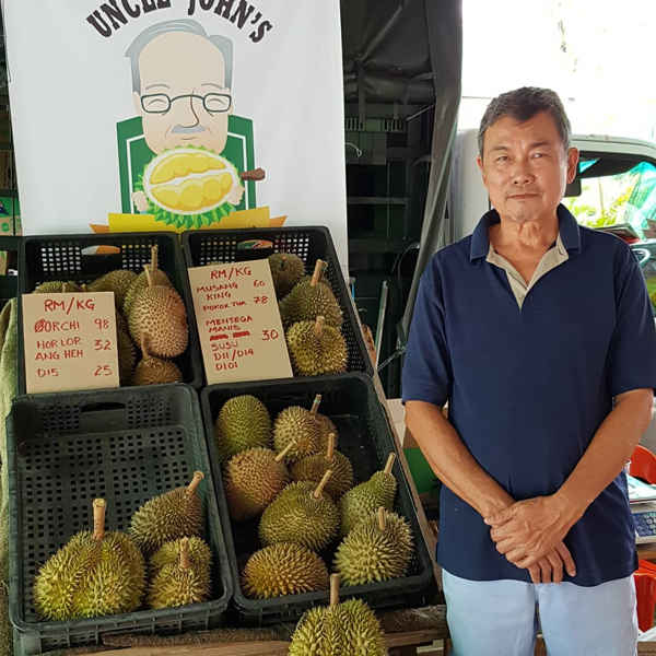 Uncle John's Durians At Penang