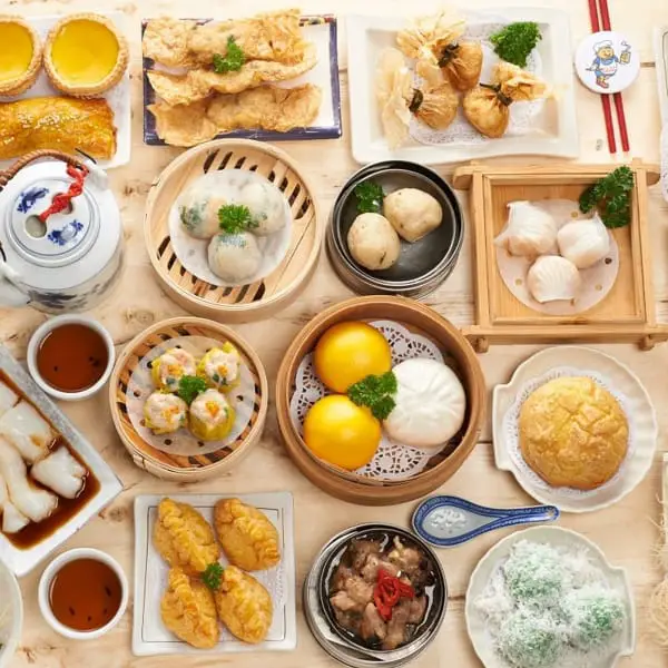 Variety Of Dim Sum At Tai Tong Restaurant