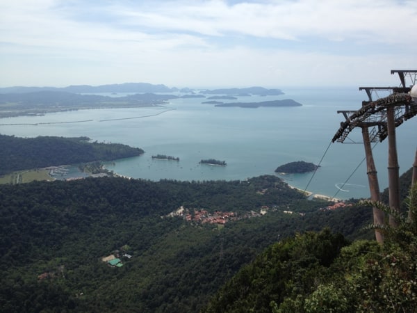 View From An Observation Deck Close To The Langkawi Sky Bridge @travelswithsun