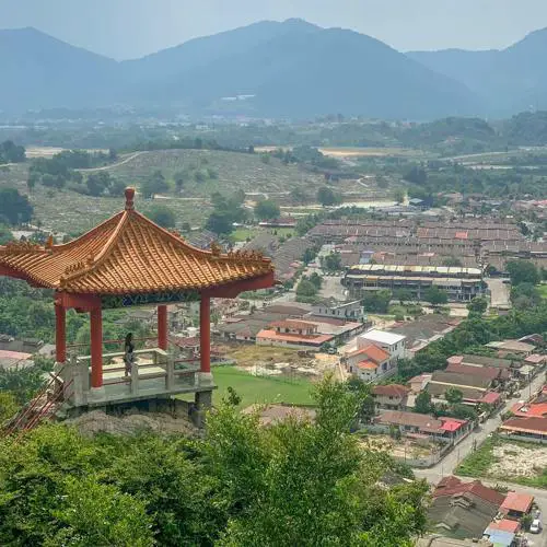 Ipoh Attraction - View from the top of Perak Cave Temple