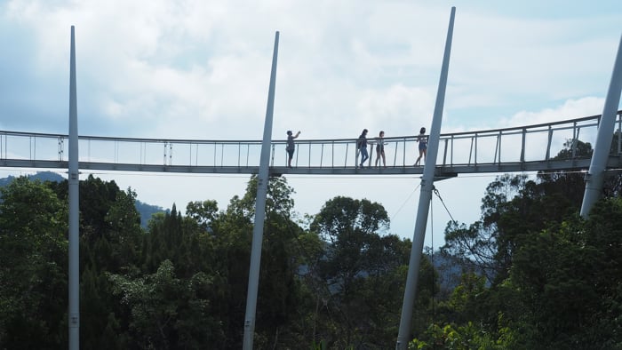 Visitors On Curtis Crest At The Habitat, Penang Hill