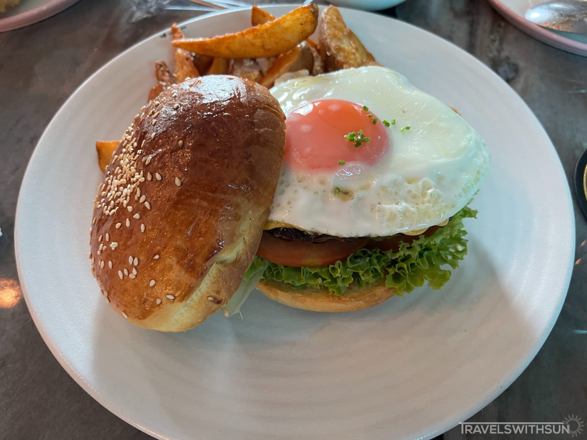 Wagyu Beef Burger At Grove Dinner In Ipoh
