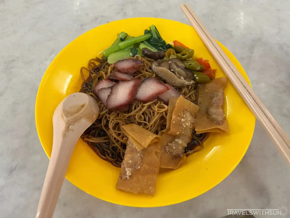 Wan Tan Mee At Kedai Makanan Tai Chien, Taiping
