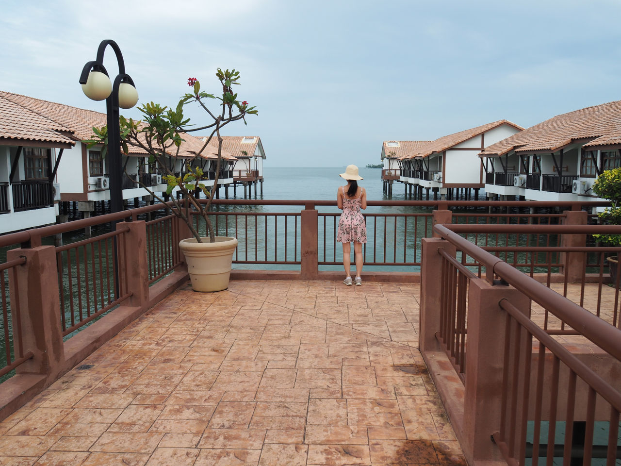 Water chalets at Lexis Port Dickson