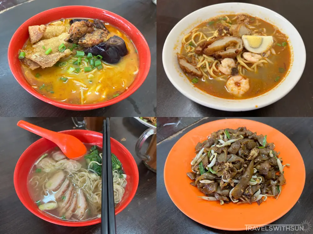 What We Ordered At Sister Chee's Food Stall