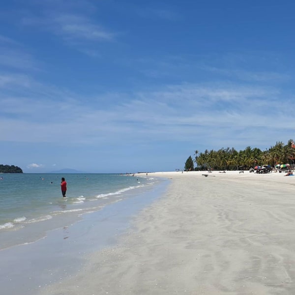 White Sand At Pantai Kok In Langkawi
