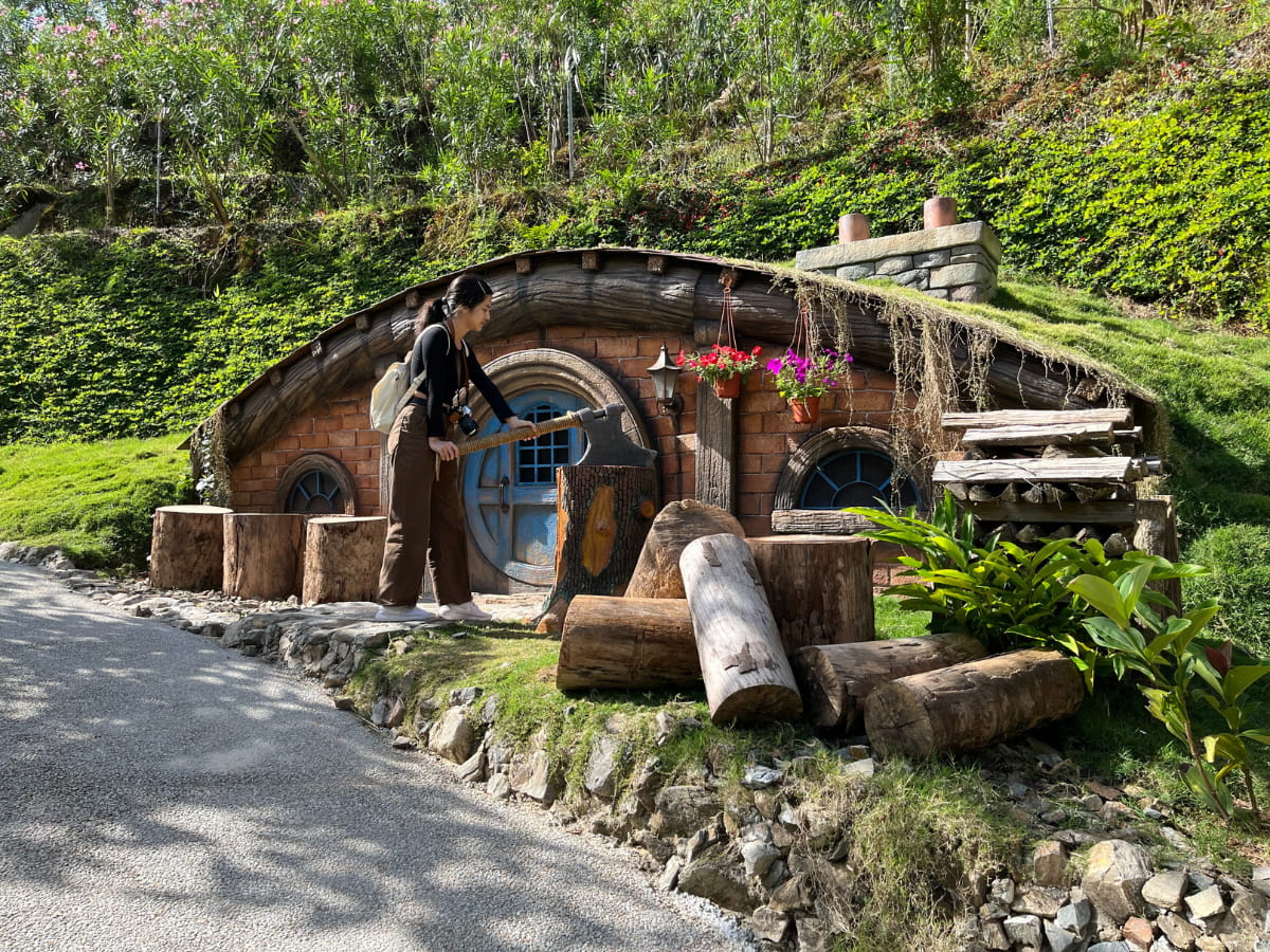 Woodcutter's Hobbit House At Hobbitoon Village At Perak