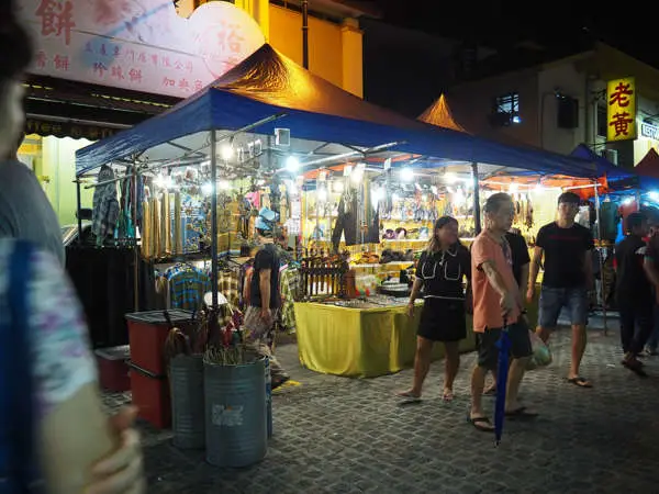 Wooden Handicrafts For Sale At The Gerbang Malam Night Market In Ipoh New Town